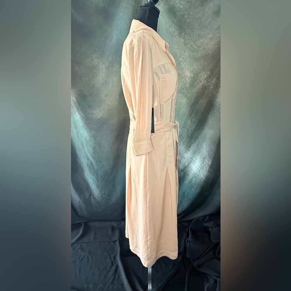 ✨ NWT Marciano by Guess Blush Shirt Dress - Size M✨ - Picture 9 of 16
